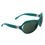 ANON PLAYDATE SUNGLASSES WITH TURQUOISE FRAMES AND A GRAY LENS