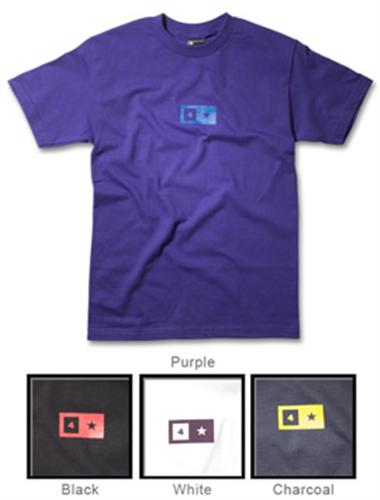 FOURSTAR BAR T-SHIRT IN ASSORTED COLORS