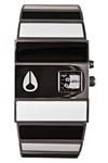 NIXON ROTOLOG WATCH IN BLACK AND WHITE