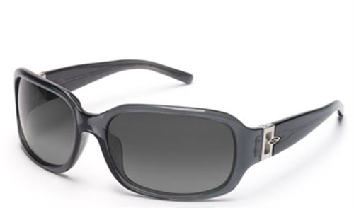 SMITH AUDREY SUNGLASSES WITH SMOKE FRAMES AND A POLARIZED GRAY GRADIENT LENS