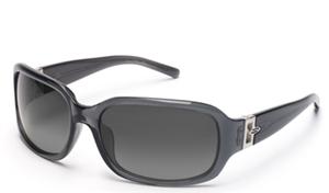 SMITH AUDREY SUNGLASSES WITH SMOKE FRAMES AND A POLARIZED GRAY GRADIENT LENS