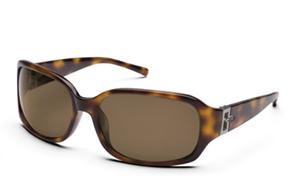 SMITH AUDREY SUNGLASSES WITH TORTOISE FRAMES AND A BROWN LENS