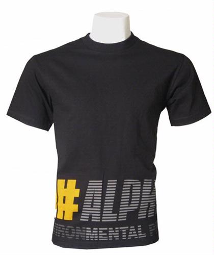 A# LOW DOWN T-SHIRT IN BLACK