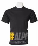 A# LOW DOWN T-SHIRT IN BLACK