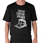 VOLCOM SIEBEN / TRASH BASIC T-SHIRT IN BLACK