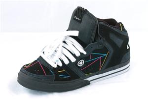 CIRCA 99VLC (VULK) SHOE IN BLACK, WHITE, AND TEMPEST