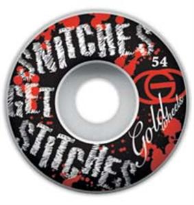 GOLD STITCHES 54MM SKATEBOARD WHEELS