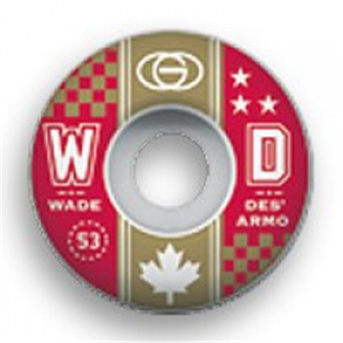 GOLD CHECKMATE DESAMO SIGNATURE WHEELS IN 53MM