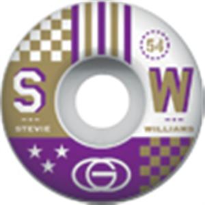 GOLD CHECKMATE WILLIAMS SIGNATURE WHEELS IN 54MM
