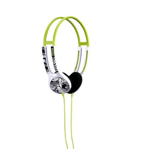 SKULLCANDY ICON HEADPHONES IN BLACK AND YELLOW