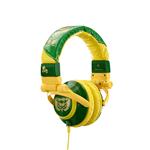 SKULLCANDY TI HEADPHONES IN PATENT GREEN AND YELLOW