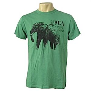 RVCA ELEPHANT T-SHIRT IN BLUE