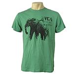 RVCA ELEPHANT T-SHIRT IN BLUE