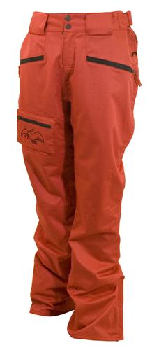 AIRBLASTER HIP BAG PANT IN RED
