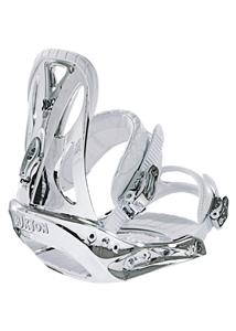 BURTON CUSTOM YO LTD COALITION SNOWBOARD BINDINGS IN PLATINUM