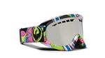 DRAGON DXS SNOW GOGGLES WITH MOM'S CLOSET FRAMES AND AN IONIIZED LENS PLUS A FREE AMBER LENS