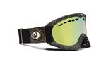 DRAGON DXS SNOW GOGGLES WITH LEANNE PELOSI FRAMES AND A GOLD IONIZED LENS PLUS A FREE AMBER LENS