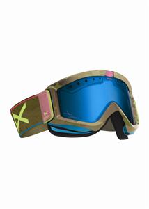 ANON FIGMENT SNOW GOGGLES WITH JEREMY JONES PRO MODEL FRAMES AND A MIRROR LENS