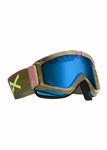 ANON FIGMENT SNOW GOGGLES WITH JEREMY JONES PRO MODEL FRAMES AND A MIRROR LENS