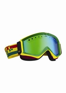 ANON FIGMENT SNOW GOGGLES WITH PRINTED IRIE FRAMES AND A MIRROR LENS