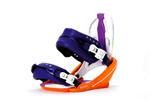 FLUX TITAN SNOWBOARD BINDINGS IN ORANGE