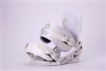 FLUX PREMIUM SNOWBOARD BINDINGS IN WHITE