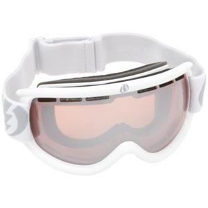 ELECTRIC EG.5S SNOW GOGGLES WITH GLOSS WHITE FRAMES AND A SILVER CHROME LENS