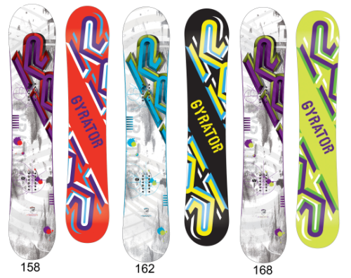 K2 GYRATOR SNOWBOARD