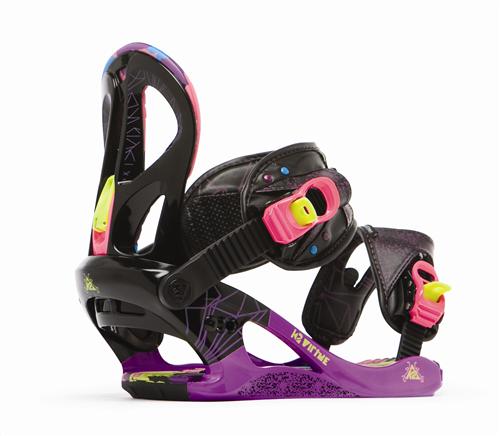 K2 WOMEN'S VIRTUE SNOWBOARD BINDINGS IN BLACK