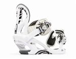 K2 WOMEN'S VIRTUE SNOWBOARD BINDINGS IN WHITE