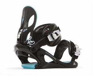 K2 WOMEN'S BLISS SNOWBOARD BINDINGS IN BLACK