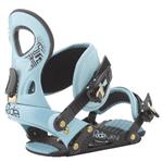 RIDE WOMEN'S VXN SNOWBOARD BINDINGS IN AQUA