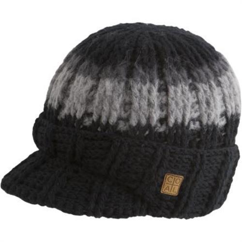 COAL COOPER VISOR BEANIE IN BLACK