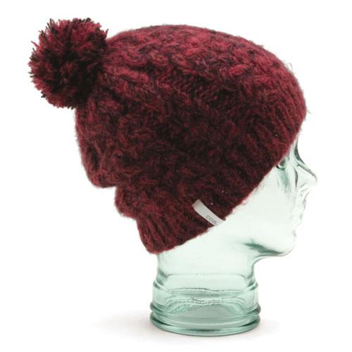 COAL WOMEN'S DOTTI BEANIE IN HEATHER WINE