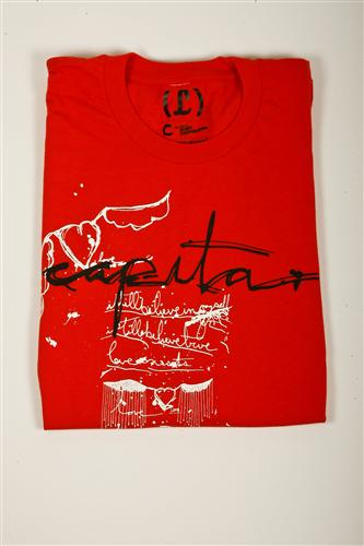 CAPITA MIDLIFE T-SHIRT IN RED