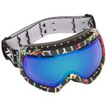 VONZIPPER DOJO SNOW GOGGLES WITH INTERSECTION FRAMES AND A SMOKE GREEN CHROME LENS