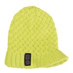 BONFIRE BASKET WEAVE BEANIE IN CITRUS-X