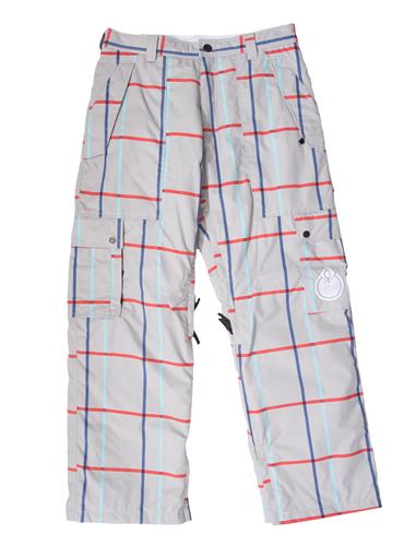 NOMIS SIMON CHAMBERLAIN SIGNATURE CARGO PANT IN BLACK PLAID