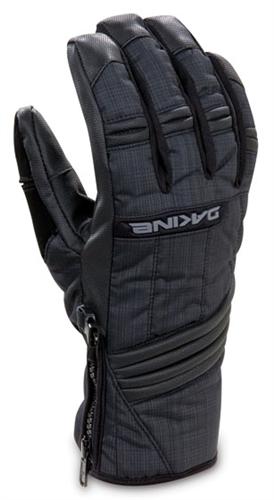 DAKINE BRONCO GORE-TEX GLOVES IN BLACK AND BLACK PLAID