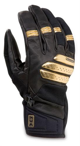 DAKINE MUSTANG GLOVES IN BLACK AND GOLD