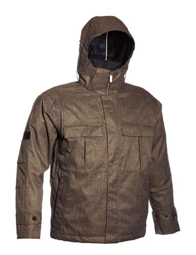 BONFIRE ZODIAK JACKET IN BARK