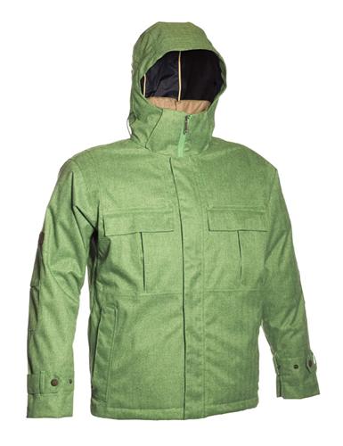 BONFIRE ZODIAC JACKET IN LIME