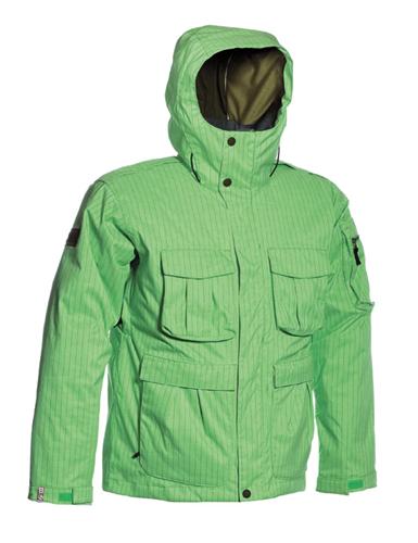 BONFIRE BAKER JACKET IN LIME
