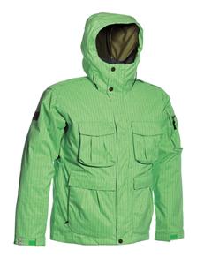BONFIRE BAKER JACKET IN LIME
