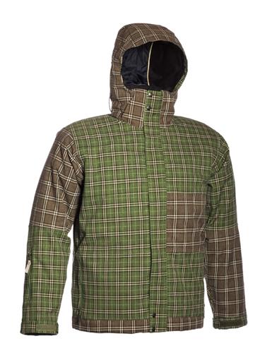 BONFIRE TITAN JACKET IN LIME