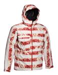 BONFIRE CHROMA STRIPE JACKET IN BRICK