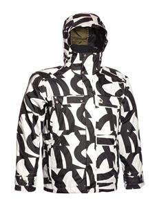 BONFIRE BLUR JACKET IN SILK