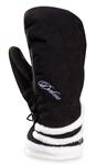 DAKINE WOMEN'S SAVANA MITTENS IN BLACK TAPESTRY