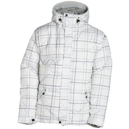 BILLABONG DISSENTER JACKET IN WBK (WHITE BLACK PRINT)