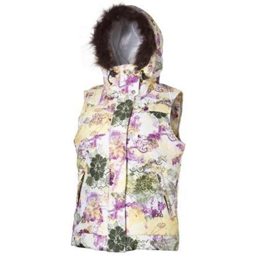 BILLABONG WOMEN'S KITSUNE VEST IN FLORAL FANTASY PRINT